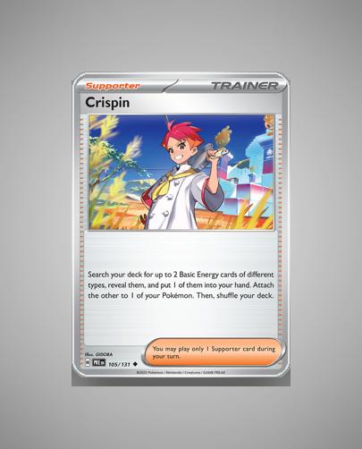 Collector’s Guide: Crispin (Prismatic Evolutions #105)