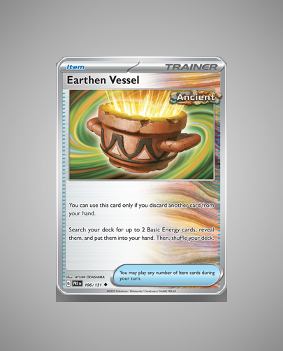 Collector’s Guide: Earthen Vessel (Prismatic Evolutions #106)