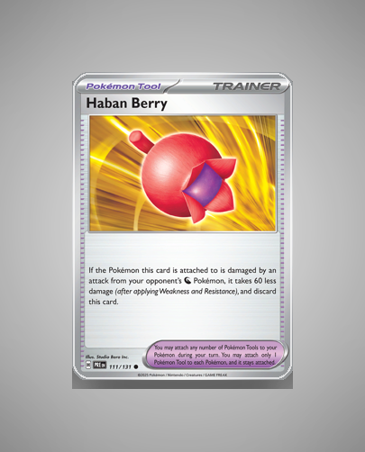 Collector’s Guide: Haban Berry (Prismatic Evolutions #111)