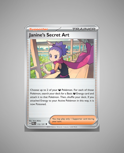 Collector’s Guide: Janine’s Secret Art (Prismatic Evolutions #112)