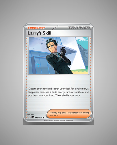 Collector’s Guide: Larry’s Skill (Prismatic Evolutions #115)