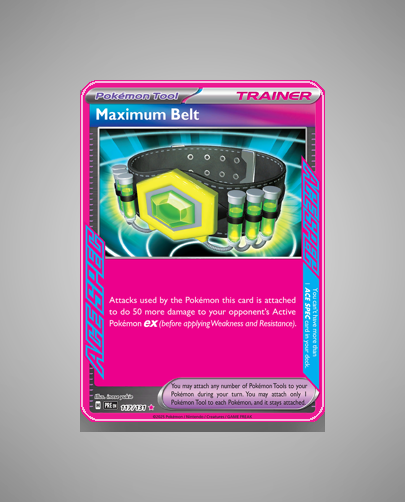 Collector’s Guide: Maximum Belt (Prismatic Evolutions #117)