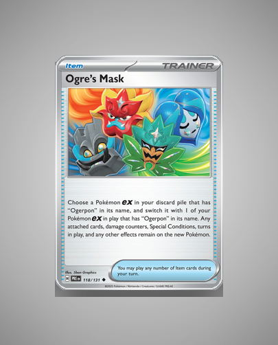 Collector’s Guide: Ogre’s Mask (Prismatic Evolutions #118)