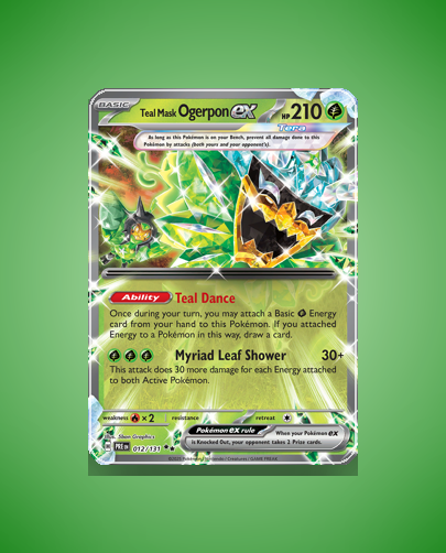 Collector’s Guide: Teal Mask Ogerpon ex (Prismatic Evolutions #12)