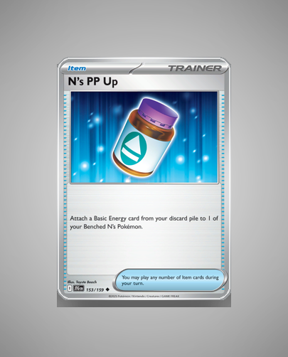 Collector’s Guide: N’s PP Up (Journey Together #153)