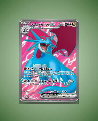 Collector’s Guide: Salamence ex (Journey Together #177)