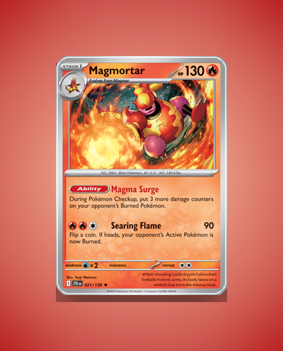Collector’s Guide: Magmortar (Journey Together #21)