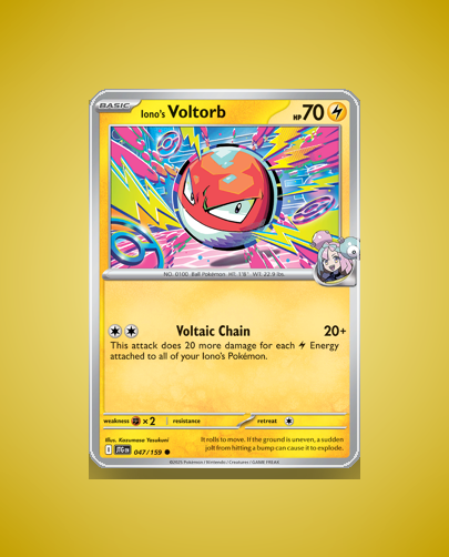Collector’s Guide: Iono’s Voltorb (Journey Together #47)