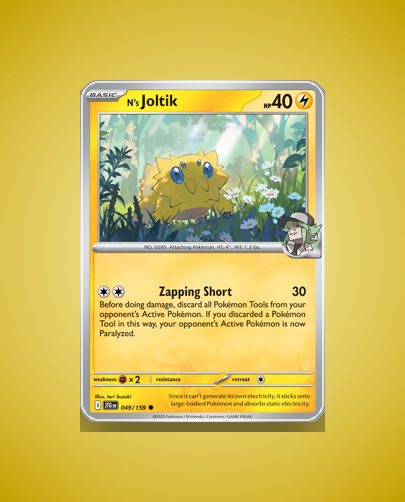 Collector’s Guide: N’s Joltik (Journey Together #49)