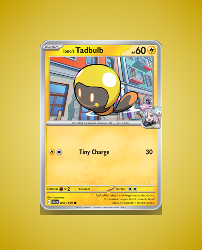 Collector’s Guide: Iono’s Tadbulb (Journey Together #52)