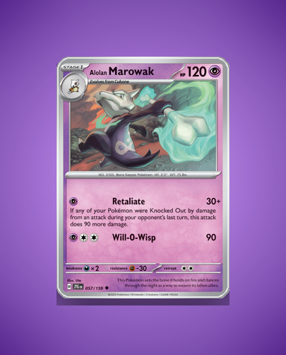 Collector’s Guide: Alolan Marowak (Journey Together #57)