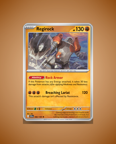 Collector’s Guide: Regirock (Journey Together #82)
