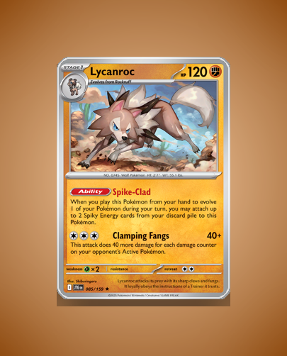 Collector’s Guide: Lycanroc (Journey Together #85)