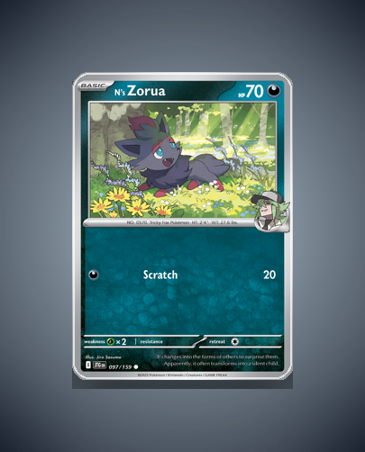 Collector’s Guide: N’s Zorua (Journey Together #97)