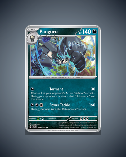 Collector’s Guide: Pangoro (Journey Together #99)
