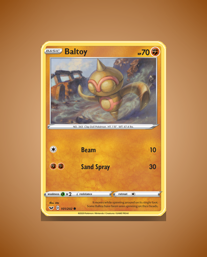 Collector’s Guide: Baltoy (Sword Shield #101)