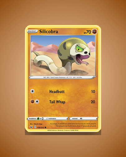Collector’s Guide: Silicobra (Sword Shield #108)