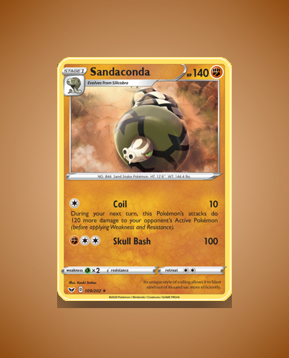 Sandaconda (Sword Shield) #109
