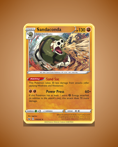 Sandaconda (Sword Shield) #110