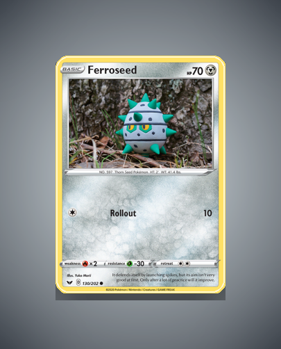 Collector’s Guide: Ferroseed (Sword Shield #130)