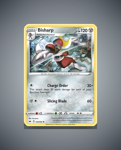 Bisharp (Sword Shield) #134