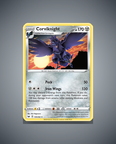 Corviknight (Sword Shield) #135