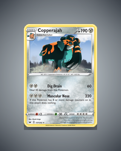 Copperajah (Sword Shield) #137