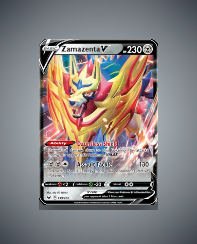 Collector’s Guide: Zamazenta V (Sword Shield #139)