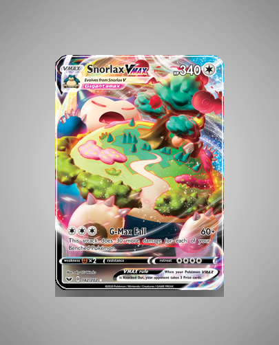 Snorlax VMAX (Sword Shield) #142