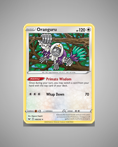 Collector’s Guide: Oranguru (Sword Shield #148)