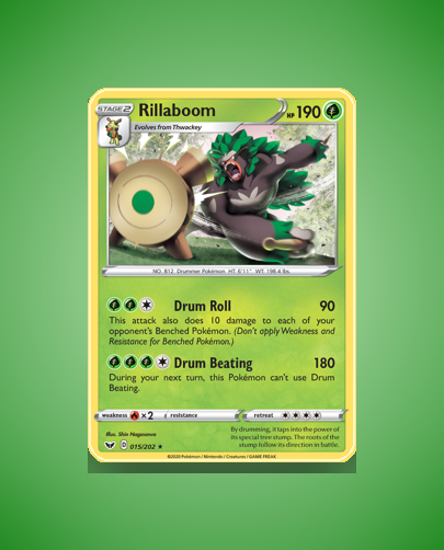 Collector’s Guide: Rillaboom (Sword Shield #15)