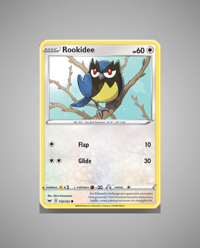 Collector’s Guide: Rookidee (Sword Shield #150)