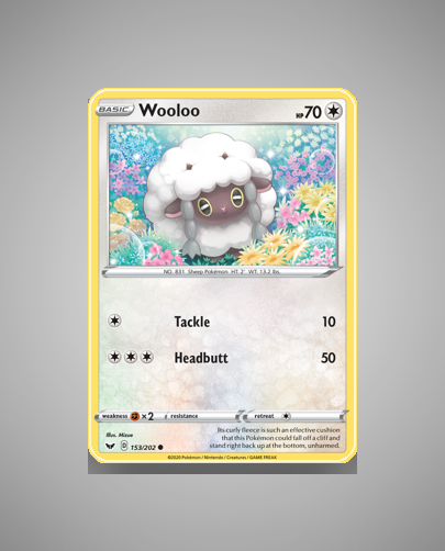 Wooloo (Sword Shield) #153