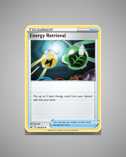 Energy Retrieval (Sword Shield) #160