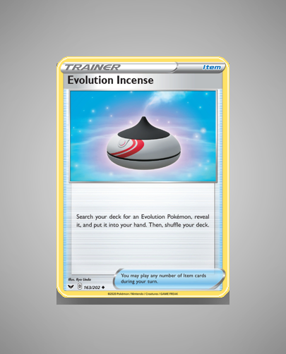 Collector’s Guide: Evolution Incense (Sword Shield #163)