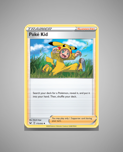 Poké Kid (Sword Shield) #173