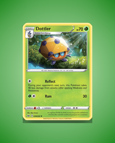 Collector’s Guide: Dottler (Sword Shield #18)