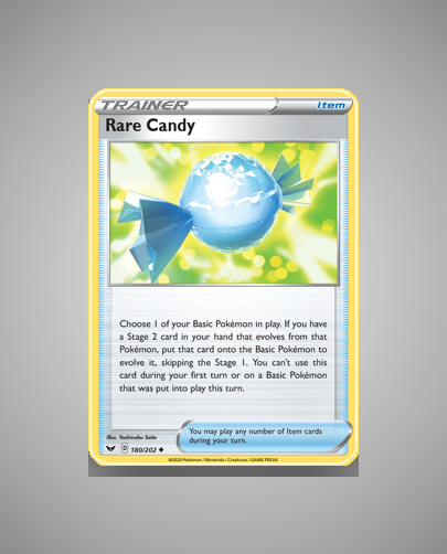 Collector’s Guide: Rare Candy (Sword Shield #180)