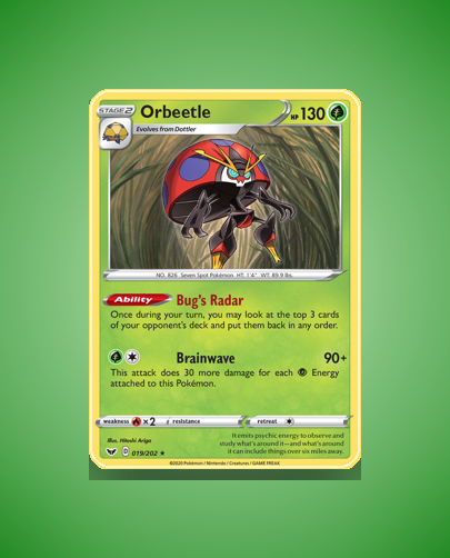 Orbeetle (Sword Shield) #19