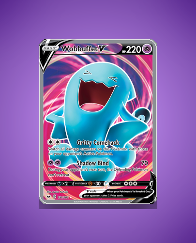 Wobbuffet V (Sword Shield) #191