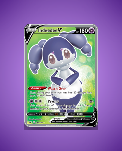 Collector’s Guide: Indeedee V (Sword Shield #192)