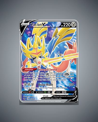 Collector’s Guide: Zacian V (Sword Shield #195)