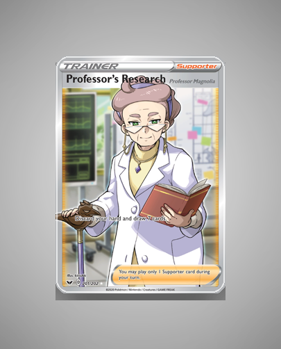Collector’s Guide: Professor’s Research (Professor Magnolia) (Sword Shield #201)