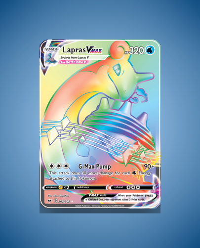 Collector’s Guide: Lapras VMAX (Sword Shield #203)