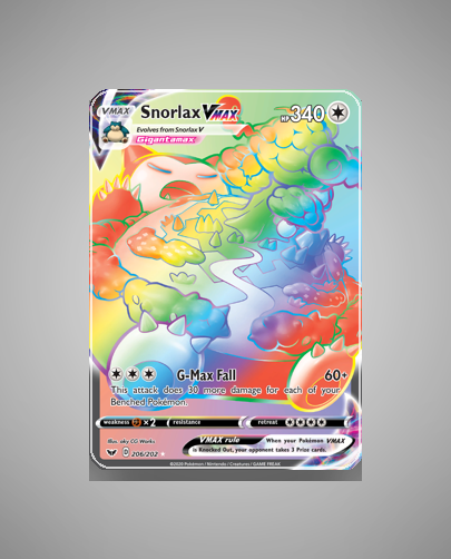 Snorlax VMAX (Sword Shield) #206
