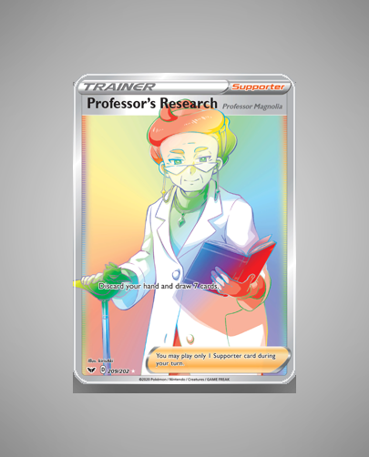 Collector’s Guide: Professor’s Research (Professor Magnolia) (Sword Shield #209)