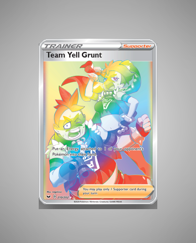 Team Yell Grunt (Sword Shield) #210