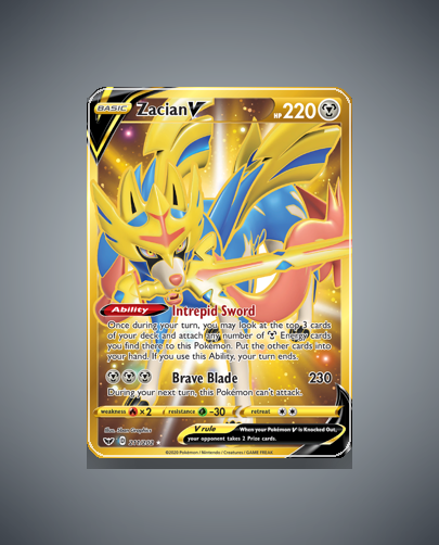 Collector’s Guide: Zacian V (Sword Shield #211)