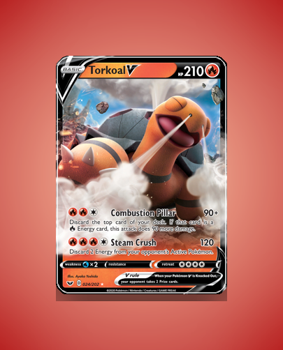 Torkoal V (Sword Shield) #24