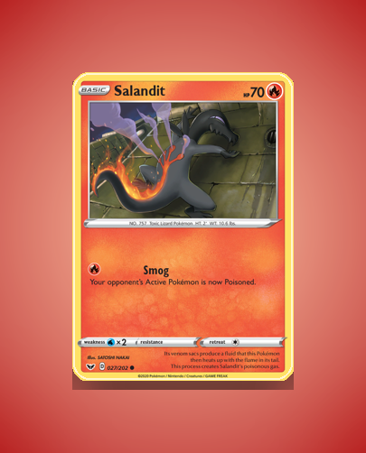 Collector’s Guide: Salandit (Sword Shield #27)